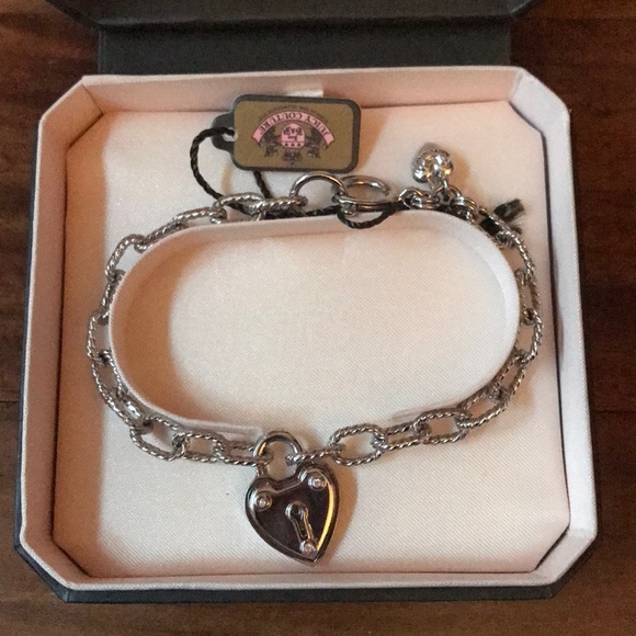 Juicy Couture Heart Charm Bracelet - Picture 1 of 2